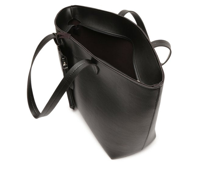 Bolsa Shopping Preta Pouch Grande