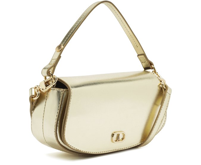 Bolsa Crossbody Dourada Pequena Ollie
