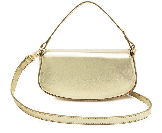 Bolsa Crossbody Dourada Pequena Ollie