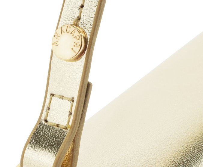 Bolsa Crossbody Dourada Pequena Ollie