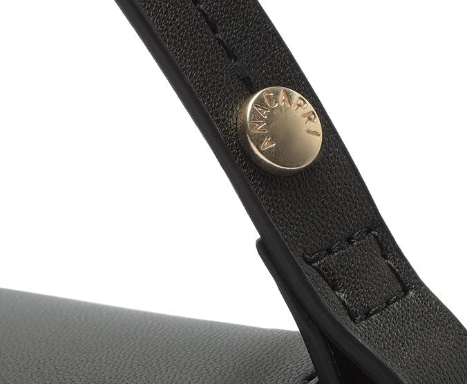 Bolsa Crossbody Preta Grande Ollie