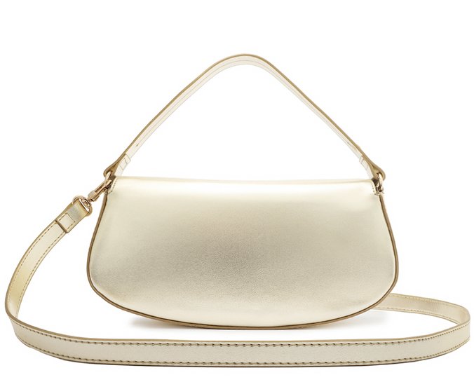 Bolsa Crossbody Dourada Grande Ollie