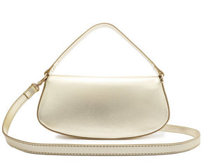 Bolsa Crossbody Dourada Grande Ollie