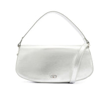 Bolsa Crossbody Prata Grande Ollie