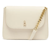 Bolsa Crossbody Mini Branca Texturizada