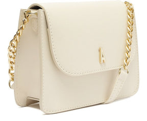Bolsa Crossbody Mini Branca Texturizada