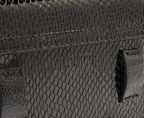 Bolsa Tiracolo Pochete Preta Pequena Snake
