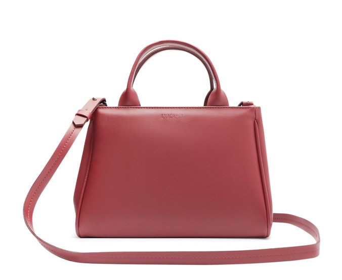 Bolsa Tote Vermelha Média Laço