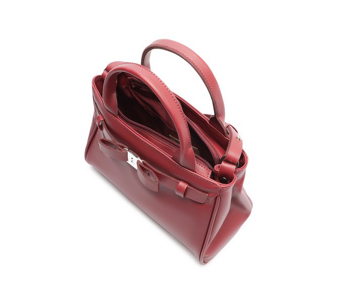 Bolsa Tote Vermelha Média Laço